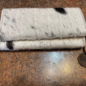 Myra cowhide wallet. Gently used.